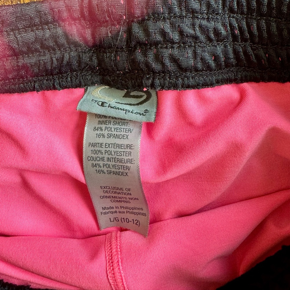 Champion shorts- set of 2.  Size 10/12 girls - Picture 8 of 9